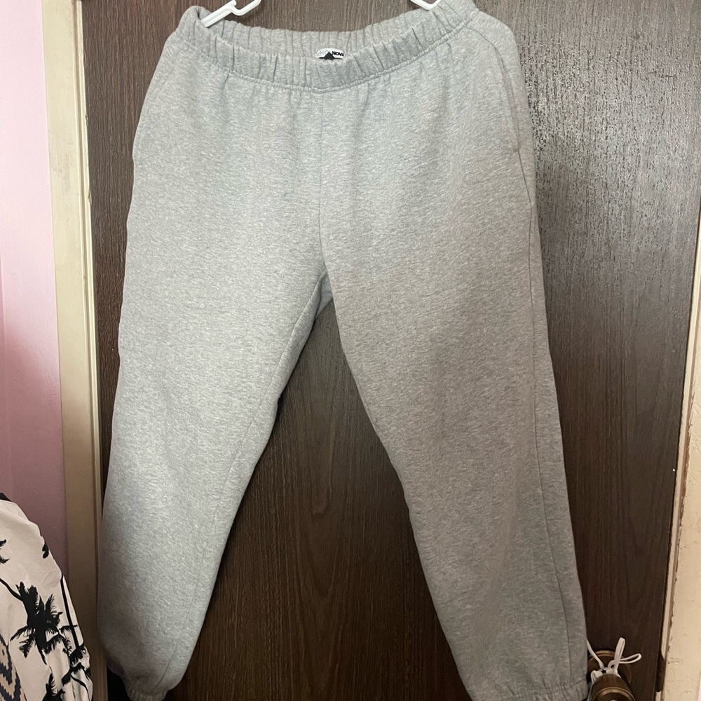 Selling Fashion Nova, size large, gray sweats